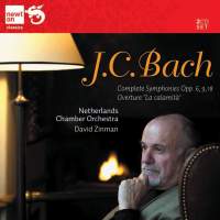 J C Bach: Symphonies Opp. 6, 9 & 18