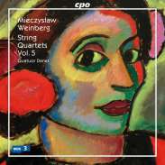 Mieczyslaw Weinberg (1919-1996): Streichquartette Vol. 5, CD