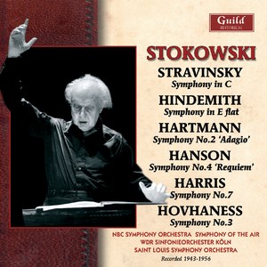 Stokowski - Stravinsky, Hindemith, Hartmann, Hanson, Harris, Hovhaness