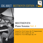 ビレット・ベートーヴェン・エディション 8 - ピアノ・ソナタ集 4 - 第23番, 第28番, 第31番