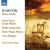 バルトーク：ピアノ作品集 6 - ピアノの初歩／4つのピアノ小品／断片／2つのエレジー（ヤンドー）