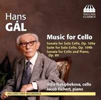 Hans Gal: Music for Cello and Piano