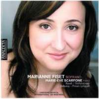 Marianne Fiset sings songs by Ravel, Debussy & Dvorak