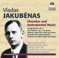Vladas Jakubnas: Chamber and Instrumental Music