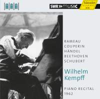 Wilhelm Kempff: Piano Recital 1962