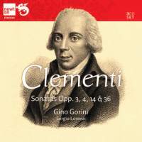 Clementi: Sonatas Opp. 3, 4, 14 & 36
