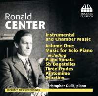 Ronald Center: Piano Music