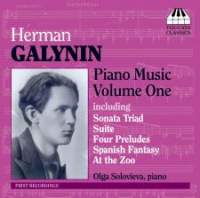 Galynin: Piano Music Volume One
